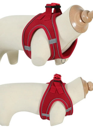 Zolux Szelki oddychające z siatki M czerwone