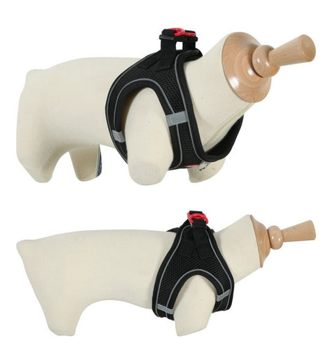 Zolux Szelki oddychające z siatki S czarne