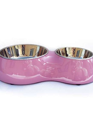 DOGIT 2-in-1 Doppelnapf Rosa