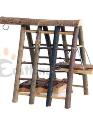 Spielplatz für Nager aus Naturholz