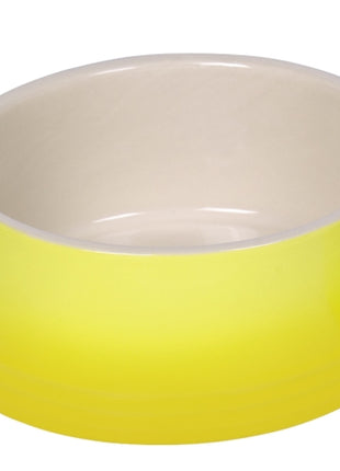 Nobby Keramiknapf Gradient - gelb - 1100 ml / Ø 18 x 7 cm
