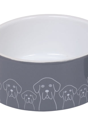 Nobby Keramiknapf Dogs - 1100 ml