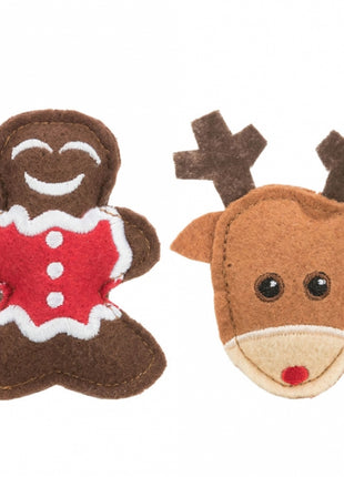 Trixie Xmas Set Elch und Lebkuchenmann