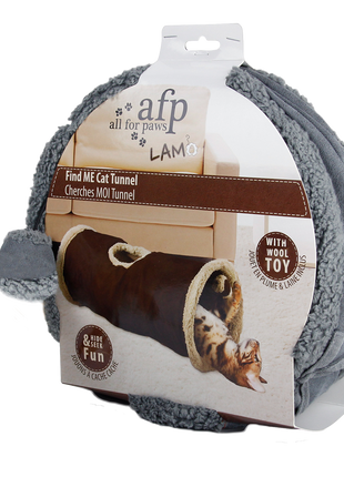 AFP Lambswool - Find Me Cat Tunnel