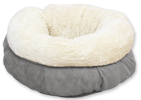 AFP Lambswool - Donut Bed Grijs