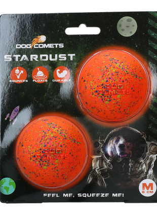 Dog Comets Stardust Oranje