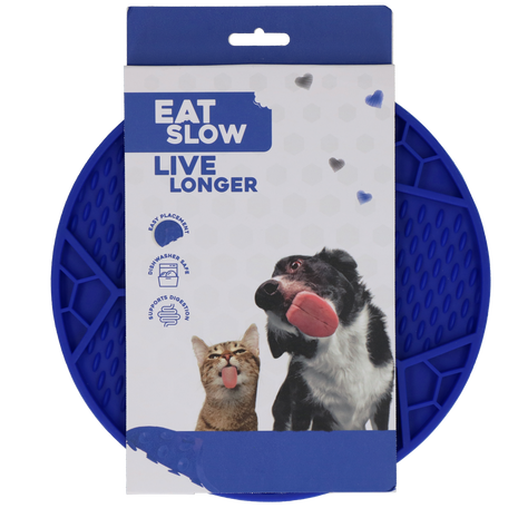Eat Slow Live Longer Lick Mat Soccer Ball