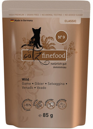 Catz Finefood Classic N.09 Dziczyzna saszetka 85g