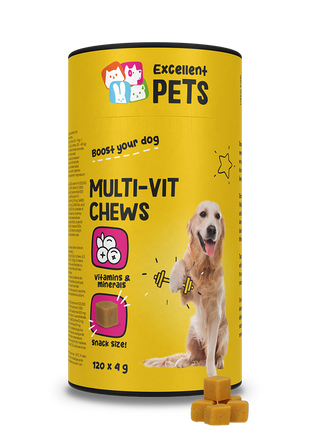 Excellent Pets Multi-Vit Soft Chews 120 Treats