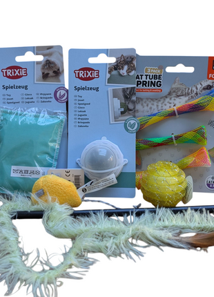 Fidello Spielspaß-Paket für Katzen & Kätzchen – Spiel, Herausforderung und Unterhaltung in einem