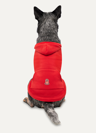 Goo-eez Kangaroo Fleece Hoodie Rood/Zwart
