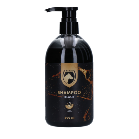Excellent Horse Hi Gloss Shampoo Zwart 500 ml