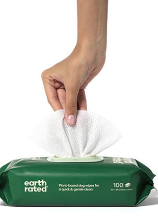 Earth Rated Chusteczki kompostowalne bezzapachowe 100szt