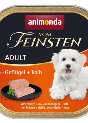Animonda vom Feinsten Dog Adult Drób i Cielęcina 150g