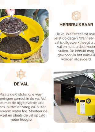 Knock Pest FlyNip VliegenEmmer (incl. traktatie)