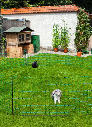 Net afrast konijn 65 cm, enkelpunt 12 m.