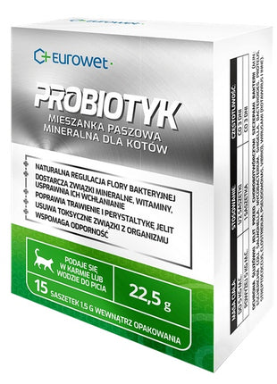 Eurowet Probiotyk dla kotów - saszetka 1,5g