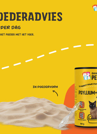 Excellent Pets Cat Psyllium+ 100 g