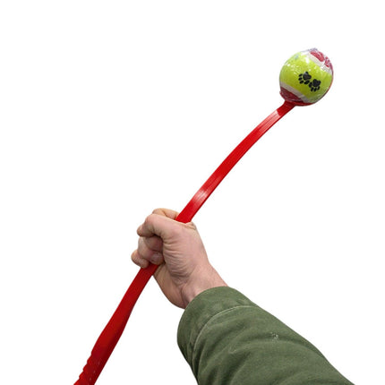 Tennisballwurfstab - 63 cm - verschiedene Farben -