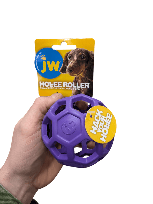 JW Hol-Ee Roller - Hundespielzeug für den Innenbereich - Verschiedene Größen erhältlich