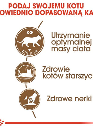 Royal Canin Ageing +12 Sterilised karma sucha dla kotów dojrzałych, sterylizowanych 4kg