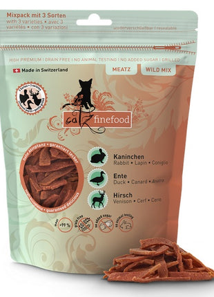 Catz Finefood Meatz Wild Mix - królik, kaczka, jeleń 45g