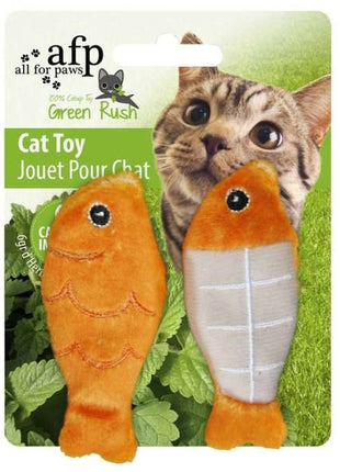 All for Paws Green Rush Fische 2 Stück