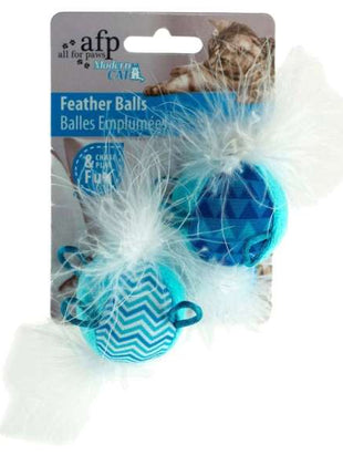 All for Paws Modern Cat Feather Ball
