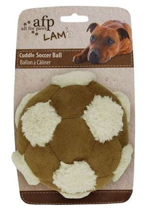 All for Paws Soccerball mit Lammfell
