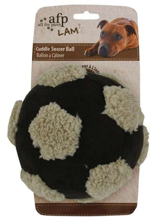 All for Paws Soccerball mit Lammfell