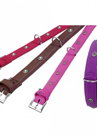 Karlie Art Buffalo Deco Halsband - Pink - 55cm / 30mm