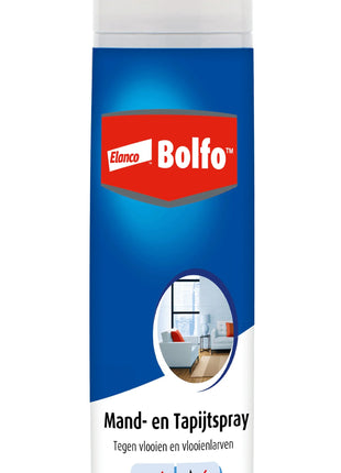 Bolfo Körbchen- & Teppichspray 400 ml – Wirksamer Schutz gegen Flöhe & Larven in der Umgebung