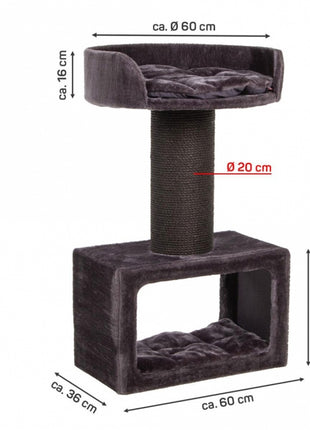 CanadianCat® Kratzbaum Carleton - anthrazit