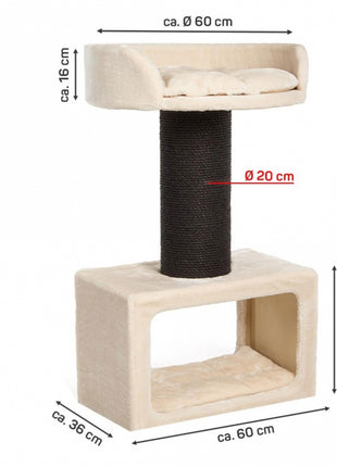 CanadianCat® Kratzbaum Carleton - beige