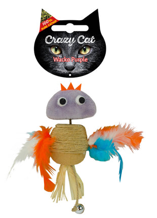 CRAZY CAT Wacko Lila mit 100% Catnip