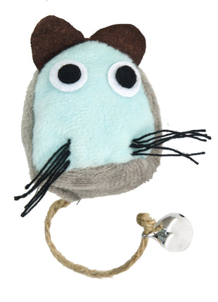 CRAZY CAT Funny Mouse Blau mit 100% Catnip