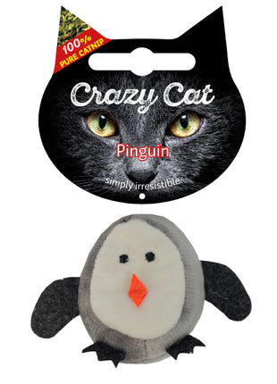 CRAZY CAT Pinguin mit 100% Catnip