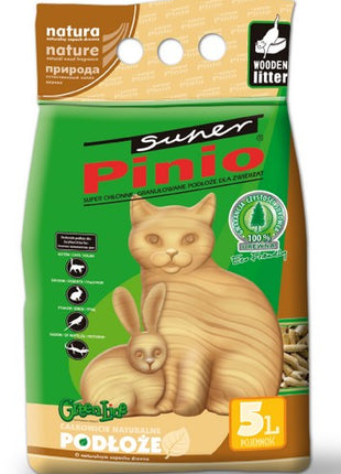 Super Pinio żwirek drewniany 5L
