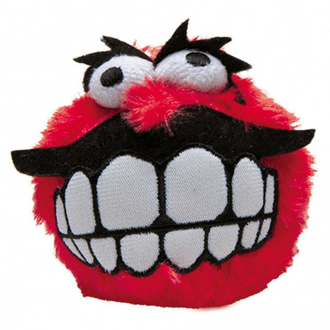 ROGZ FLUFFY GRINZ Hundeball, 6,4 cm