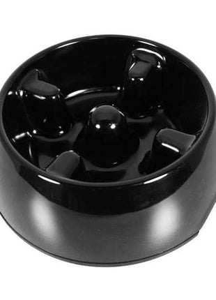 DOGIT Go-Slow Anti-Schling-Napf Schwarz 1200 ml
