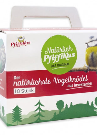 Natürlich Pfiffikus Insektenfettknödel 18er Box
