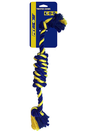 PETSPORT Baumwoll-Knotenhantel, 48 cm