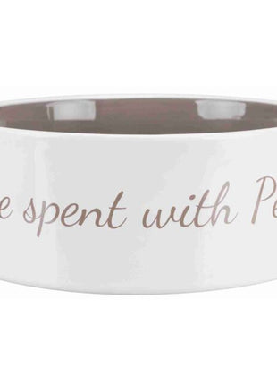 Trixie Keramiknapf Pet's Home - creme/taupe - 0,3 l/ø 12 cm