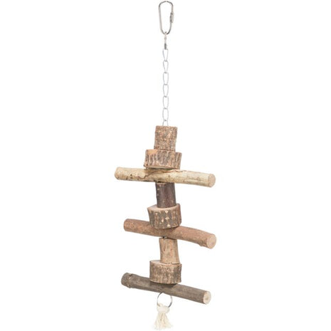 Trixie Nymphensittich-Spielzeug, Naturholz, 40 cm