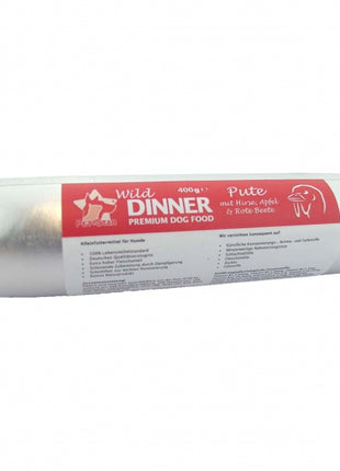 Wild Dinner Gourmet-Wurst Pute mit Hirse - 400 g