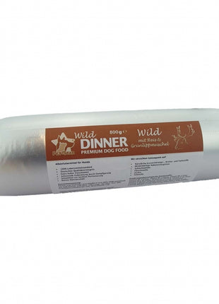 Wild Dinner Gourmet-Wurst Wild mit Reis