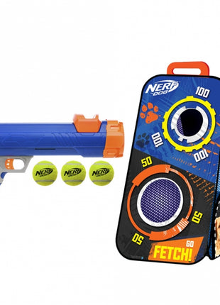 Nerf Dog Tennisball Blaster mit Zielscheibe