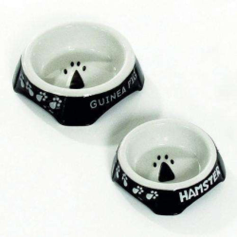 Karlie Hamster-Napf BLACK & WHITE